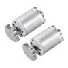 sourcing map 2 x two-shaft vibration motor DC12 V 3000