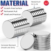 Niuknow 20 Pcs Strong Rare Earth Magnet, 20x3 mm Neodynium