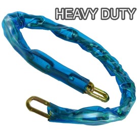 Orbitron Heavy Duty 36" Link Chain Sleeved for Motorbike Bike Cycle Security Safety Lock