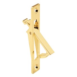 Prime-Line Products N 6768 Pocket Door Flush Pull, Brass Plated