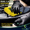 Towelogy Microfibre Car Cleaning Cloths 800gsm High Density CHEMICAL FREE