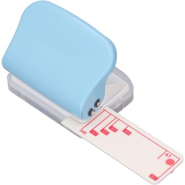 Paper Punch 3 Holes Puncher 5 Sheets Capacity Portable DIY Tool for B5 A5 A6 A7 A4 Office School Home