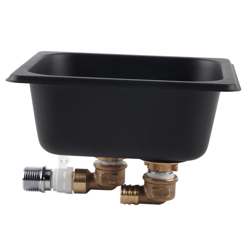 Matte Black Stainless Steel Automatic Cup Rinser Washer Cleaner for
