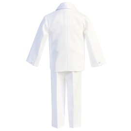 ropa de bautizo para niño de 1 año Traje esmoquin Baby boy White Suit Tuxedo Christening Outfits for Boys Baptism Suits