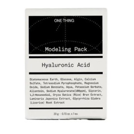 One thing 5-fold pore improvement/cooling soothing one thing 7 pieces, choose 1 out of 3 types, hyaluronic acid modeling pack / 5중모공개선/쿨링진정 원씽 7개입 3종중 택1 히알루론산 모델링팩