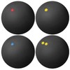 UKCOCO Squash Ball: High Bounce Training Squash Ball with Red