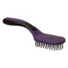 Weaver Leather melena y cola cepillo para polvo, color morado/negro