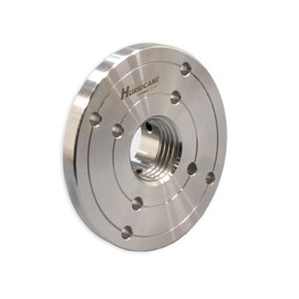 Hurricane Turning Tools, 4" Steel Faceplate For Wood Lathe, M33 x 3.5mm