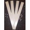Downspout Straps ALUMINUM WRAP AROUND RAIN GUTTER DOWNSPOUT STRAPS 2x3