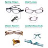 Eyekepper 10 Pack Small Reading Glasses for Women Classic Readers