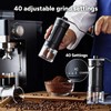 Macinacaffè manuale, macinacaffè manuale portatile con capacità di 30 g,