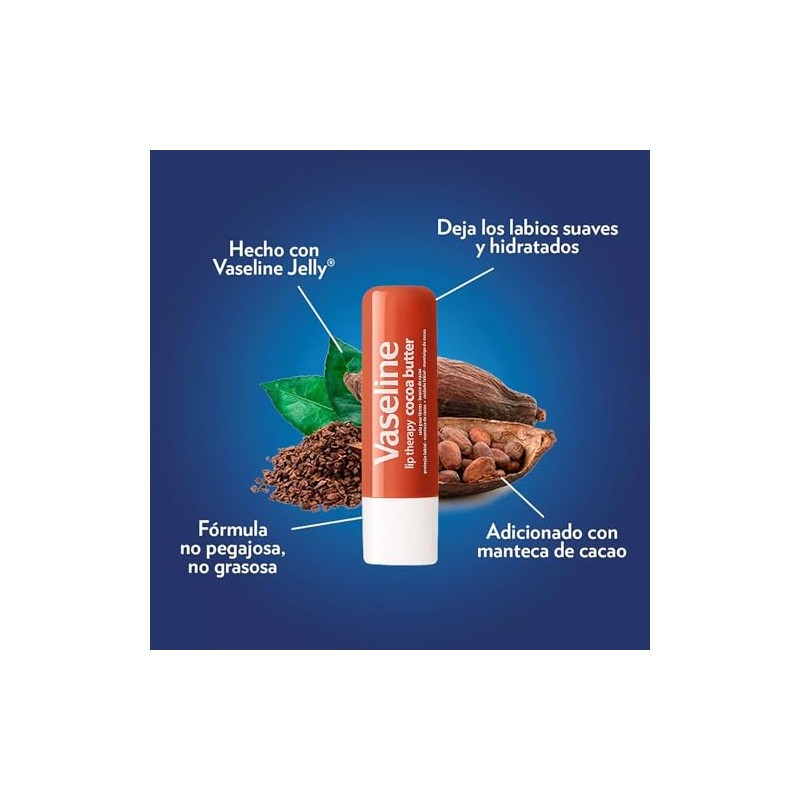 Vaseline - Bálsamo para Labios, Lip Therapy (4.8 g /