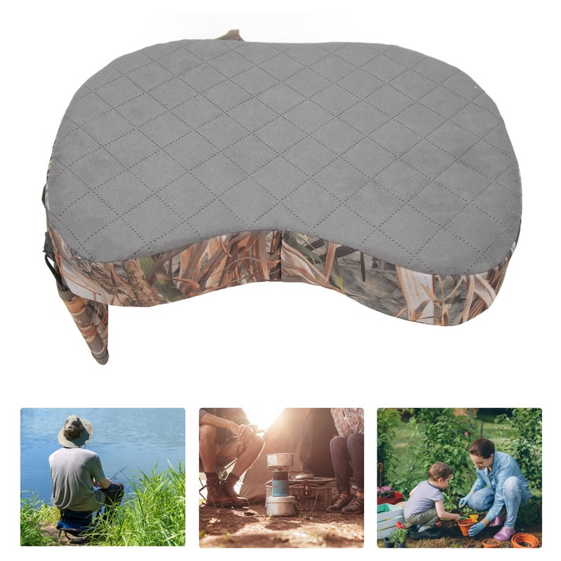 Portable Heating Cushion 3 Gears Soft Camouflage Outdoor Heated Seat