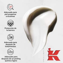 Kiehl's - Ultra Facial Meltdown Cream, Crema Reparadora para Piel Sensible y Reseca con Avena Coloidal y Escualano, Recupera la Barrera 50% más Rápido