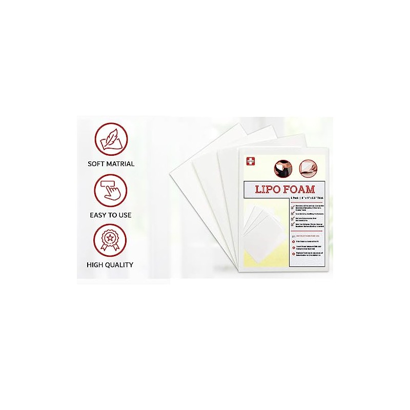 Medcore 4 Pack Lipo Foam Board - Post Surgery Ab
