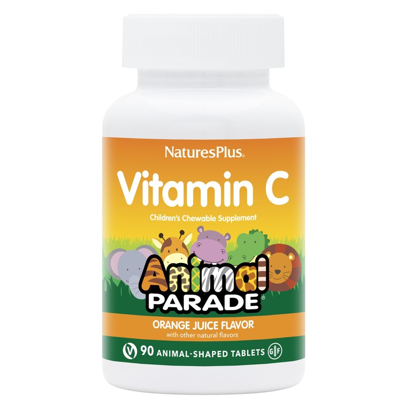 Natures Plus | Animal Parade vitamina C masticable 90 g
