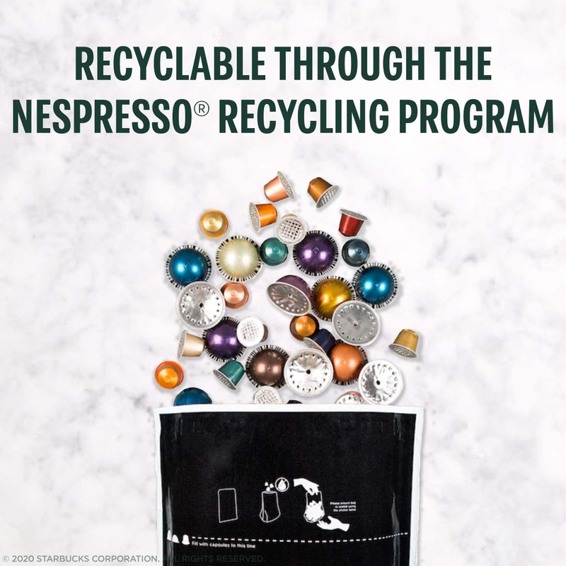Starbucks by Nespresso Vertuo, Single-Origin Sumatra, Dark Roast Coffee, 32-count