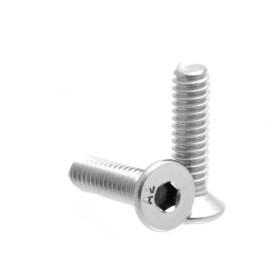 Hiro 20 X 1/4" Stainless Steel Screw 25mm/1" Long for Tripod Head / Clamp 4mm Hex
