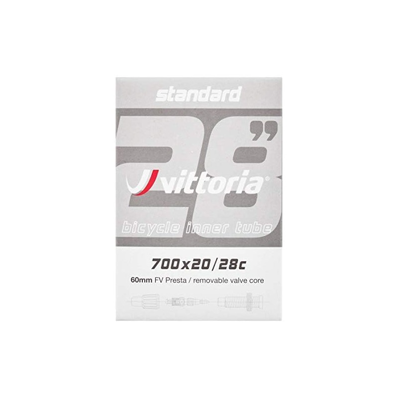 Vittoria Standard Butyl Tubes 27.5 x 2.50/3.0 (63/76-584) 48mm (FV)