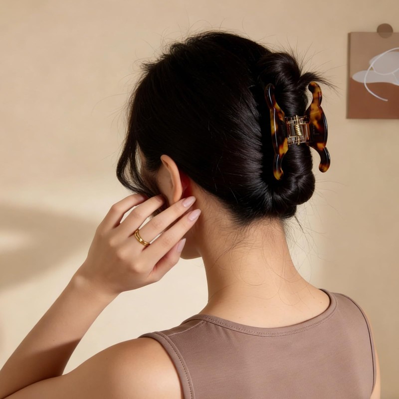 Premium Durable Acetate Butterfly Hair Clips, Celine Hair Clip, 4