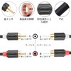 J&D 2RCA to 2RCA Cable, RCA Cable Gold Plated [AudioWave