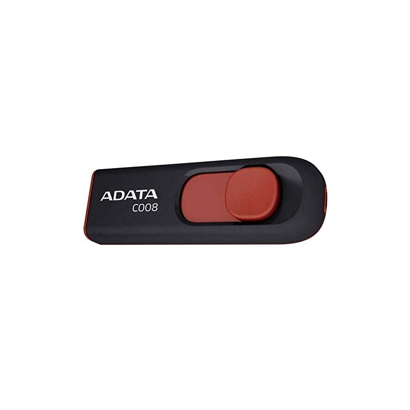 ADATA 64 GB Memoria Flash USB 2.0 Deslizable Color Negro
