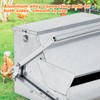 Zhehao Automatic Galvanized Chicken Feeder 25lb Self Opening Sheet Poultry