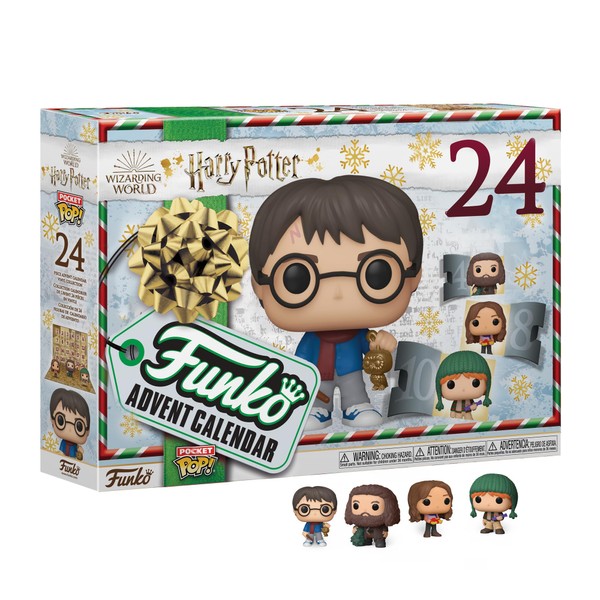 Funko Advent Calendar: Harry Potter - Severus Snape - 24 Days of Surprise - Collectible Vinyl Mini Figures - Mystery Box - Gift Idea - Holiday Xmas for Girls, Boys & Kids - Christmas Countdown