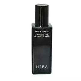 Hera 헤라 옴므 블랙 액티브 어드밴스드 토너 125ml GM [에멀젼110ml + 에멀젼 샘플 20ml (케이스X)] Hera Homme Black Active Advanced Toner 125ml GM [Emulsion 110ml + Emulsion Sample 20ml (No Case)]
