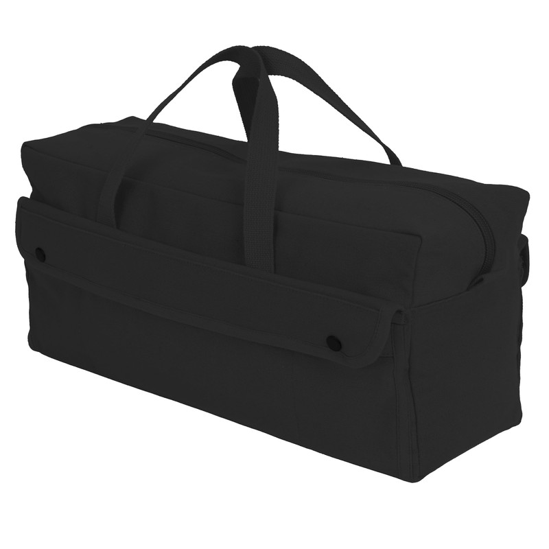Rothco Canvas Jumbo Mechanic Tool Bag (Black)