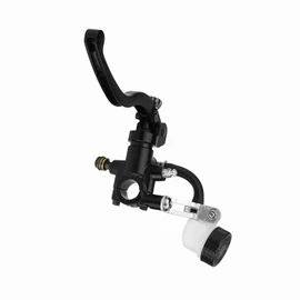 Generic Clutch Master Cylinder, Clutch Lever Motorcycle Levers Motorcycle Brake Pump Set Master Cylinder Dual Hydraulic Brake for/Sport Bike/Street (Top left pump)