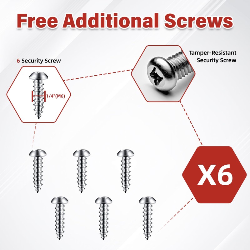 Jogscay License Plate Bracket Accessories for Jeep Wrangler JL JLU