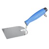 Toolty Stainless Steel Stucco Trowel, Plastering Trowel - 80mm -