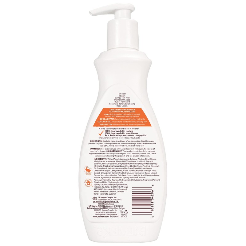 Palmer’s Cocoa Butter Retexture & Renew Exfoliating Body Lotion