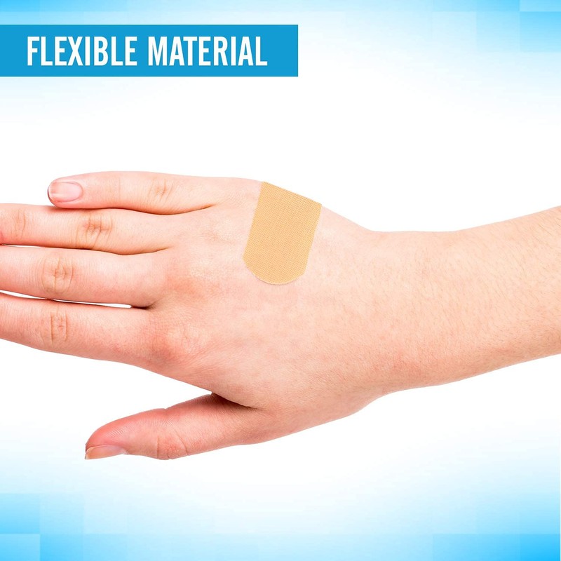 110pk Assorted Washproof Plasters | Includes 60 Small Plasters, 20