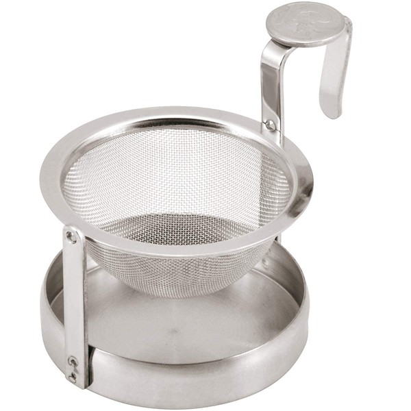 Nagao Tea Strainer, Rotary, 18-8 Stainless Steel, 2.0 inches (5 cm), Made in Japan