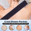 ZcrPrn 2PCS Back Scrubber, Back Exfoliator, Double-Sided Back Washer for