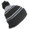 Best Winter Hats Quality Striped Beanie with Solid Cuff &