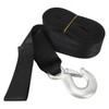 Boat Trailer Winch Strap with Supper Steel Hook, 3500 LBS