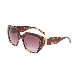 Ted Baker TWS261 Women's Square Cat Eye Sunglasses, 54 mm, Tort/Blush, UV400 Protection