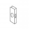 Don-Jo 12-S-CW Satin Steel 12" Door Wrap-Around for Cylindrical Door Locks with 2-1/8" Hole