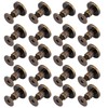 20 Set Leather Rivets Kit, Leather Snap and Rivet Flat