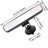 Rear View Mirror,LECAMEBOR Universal Thickened Anti-glare HD Car Interior Rear