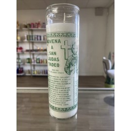 Veladora - Vela San Judas - Saint Jude  Prayer and Religious Candle - 7 Days