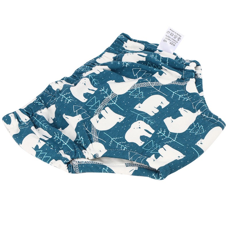 2pcs Baby Pee Potty Training Pants Infant Cotton Training Underwears