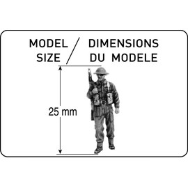 Heller 49604 Modellbausatz Infanterie Britannique