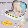 Travel Pill Case for Purse with Weekly Pill Organizer 3