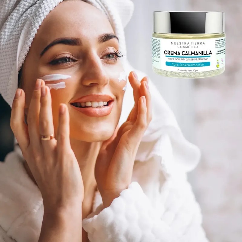 Crema Calmante Cutis Sensible, Rosácea, Eccema, Psoriasis