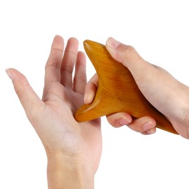 Thai Therapy Massage Tools, Vietnam Fragrant Wood Body Foot Reflexology Acupuncture Massager Stick Roller(2)