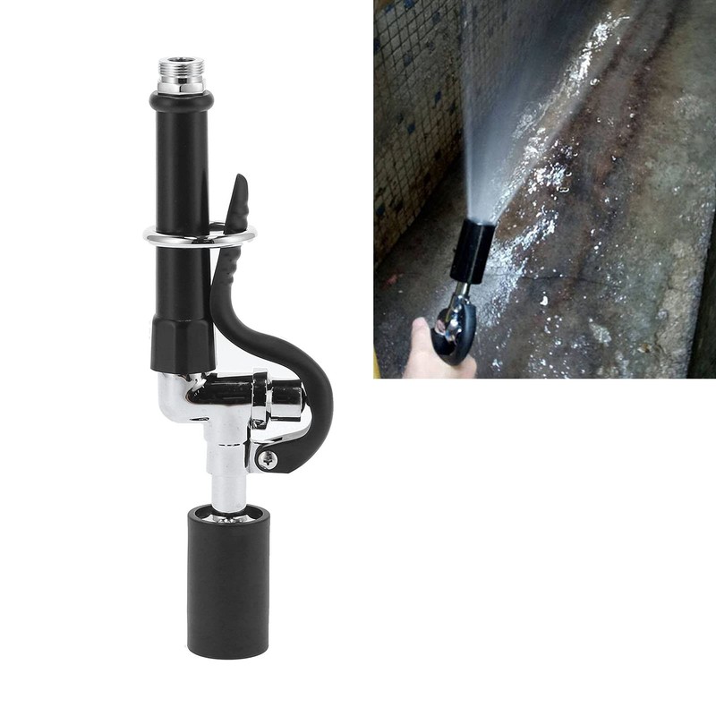 FASJ Kitchen Sink Faucet, Pre Rinse Spray Valve High Pressure